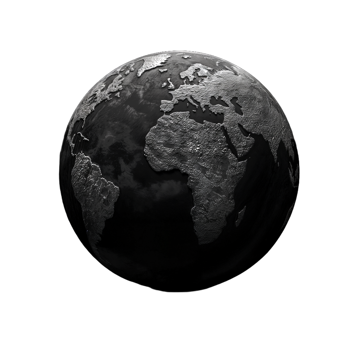 Imagem estilizada do planeta Terra